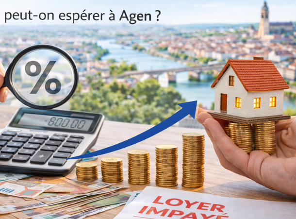 Quel rendement locatif peut-on espérer à Agen ?