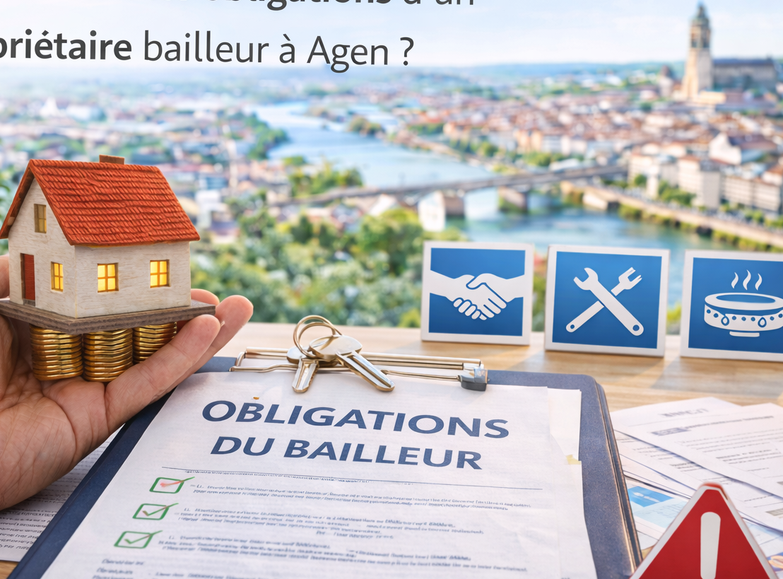 Quelles sont les obligations d’un propriétaire bailleur à Agen ?