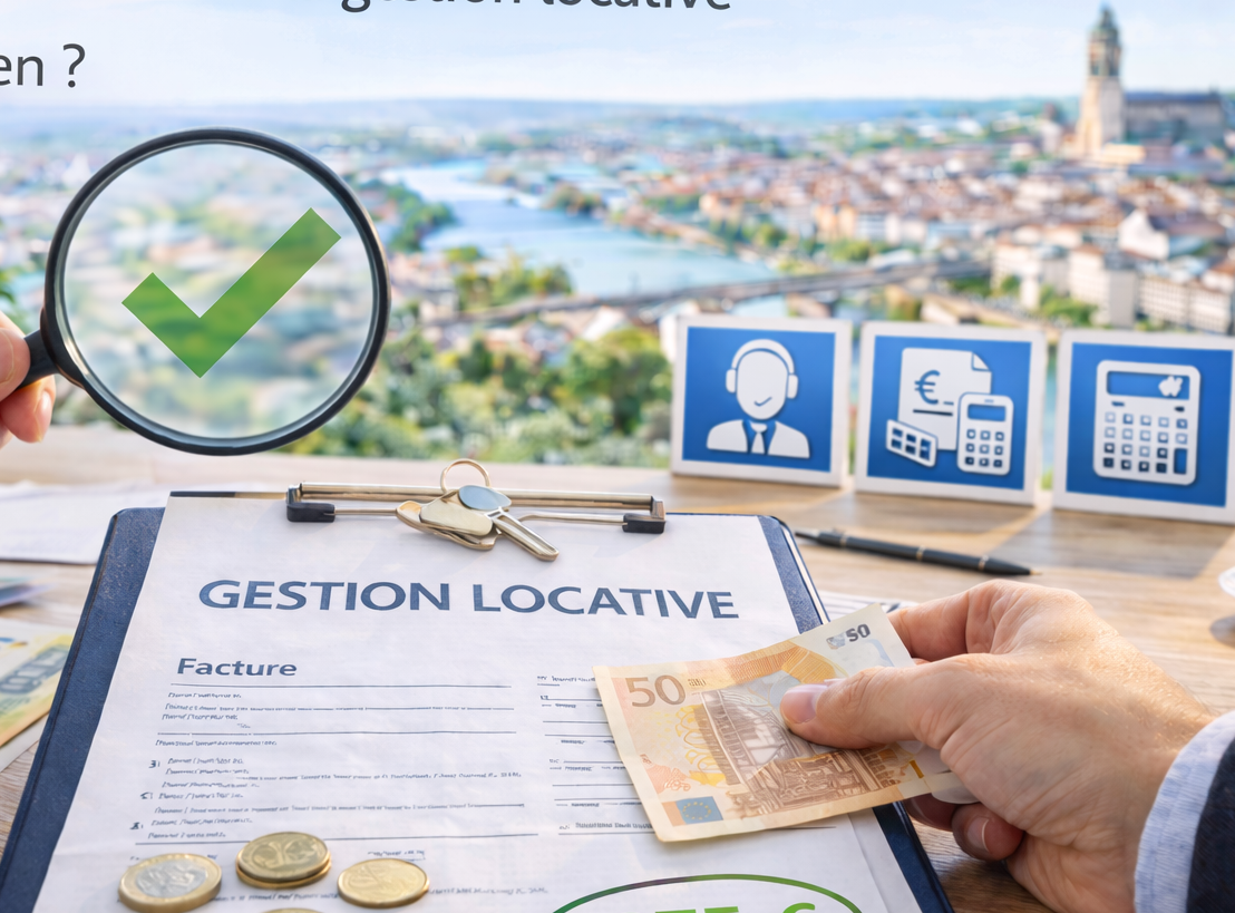 Combien coûte la gestion locative à Agen ?