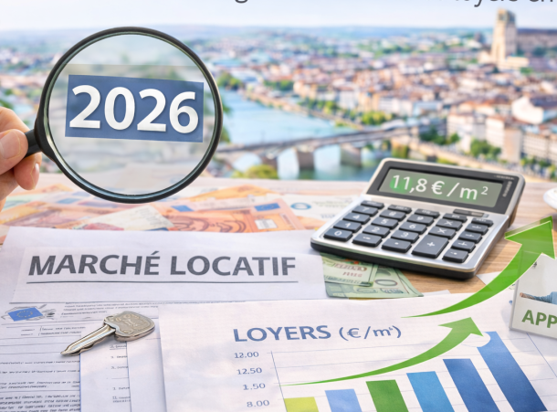 Marché locatif à Agen : tendances et loyers en 2026
