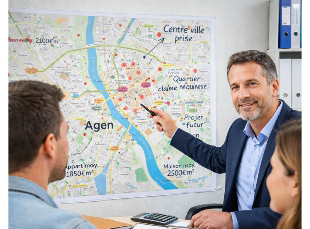 Une connaissance précise du marché immobilier agenais