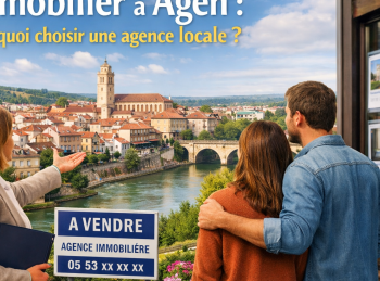 Immobilier à Agen : pourquoi choisir une agence locale ?