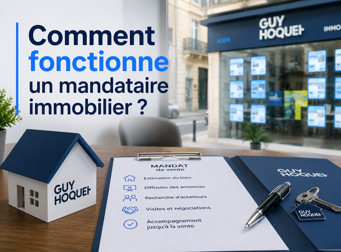 Comment fonctionne un mandataire immobilier ?